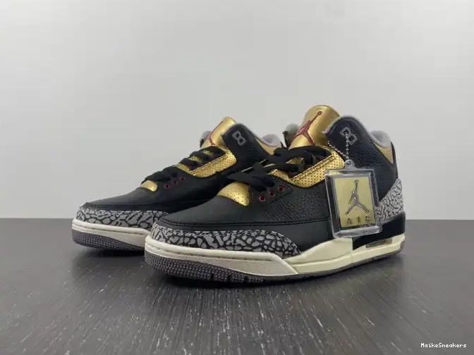 WMNS Gold Black 3 CK9246-067 Air Jordan 0530